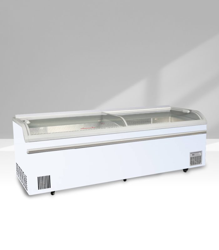 CBF1000H 2.5m Κατάψυξη με κουρμπαριστά συρόμενα κρύσταλλα